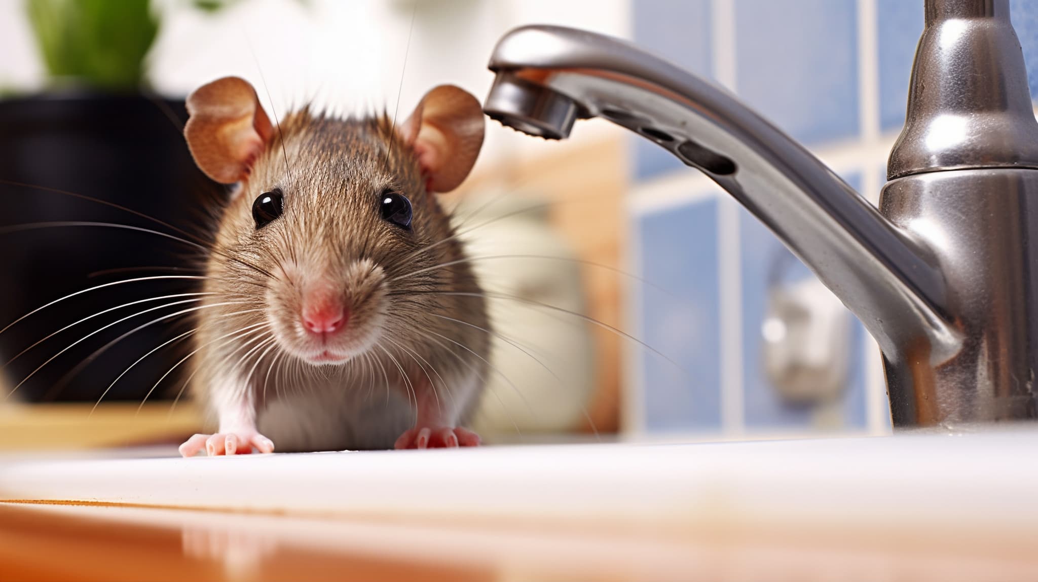 Rodent control service in residential environment